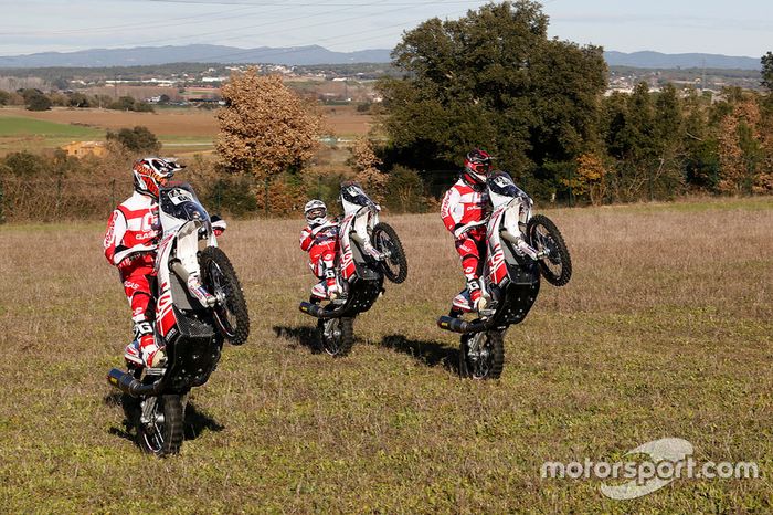 Johnny Aubert, Jonathan Barragán, Cristian España, GasGas Rally Team
