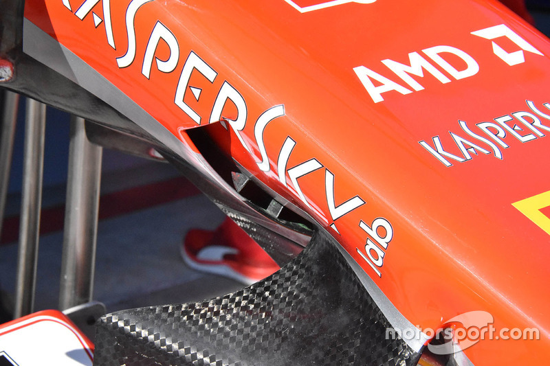 Ferrari SF71H: S-Schacht