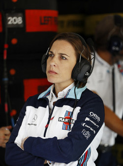 Claire Williams, Takım Patronu Vekili, Williams