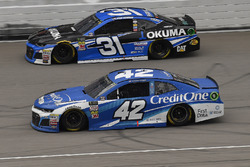 Kyle Larson, Chip Ganassi Racing, Chevrolet Camaro Credit One Bank and Ryan Newman, Richard Childress Racing, Chevrolet Camaro Okuma