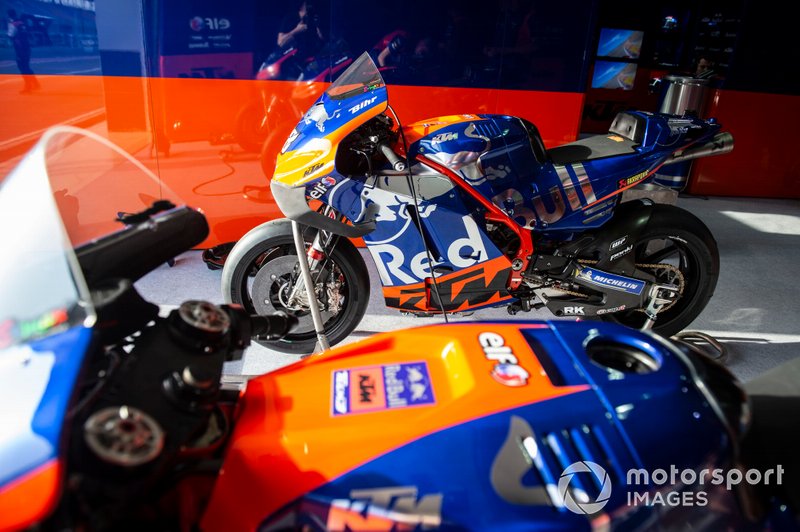 Les motos du team Red Bull KTM Tech3