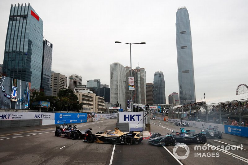 Andre Lotterer, DS TECHEETAH, DS E-Tense FE19 Stoffel Vandoorne, HWA Racelab, VFE-05, Gary Paffett, HWA Racelab, VFE-05