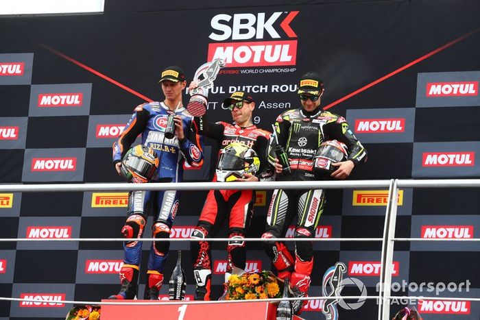 Michael van der Mark, Pata Yamaha, Alvaro Bautista, Aruba.it Racing-Ducati Team, Jonathan Rea, Kawasaki Racing