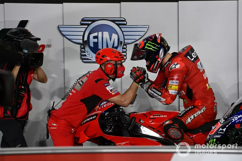 Ganador de la pole Francesco Bagnaia, Ducati Team