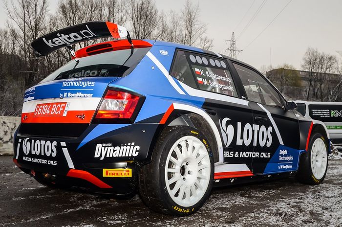 Kajetan Kajetanowicz, Maciej Szczepaniak, Skoda Fabia Rally2 evo