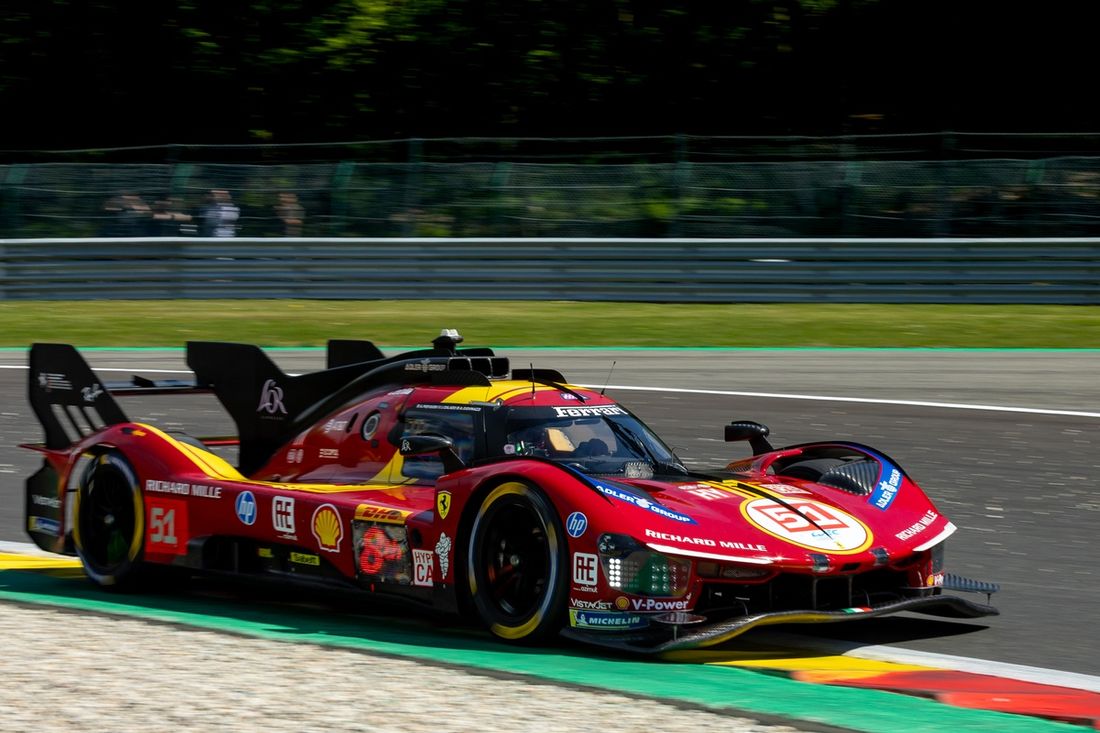 #51 Ferrari AF Corse - Ferrari 499P - Hybrid: Alessandro Pier Guidi, James Calado, Antonio Giovinazzi
