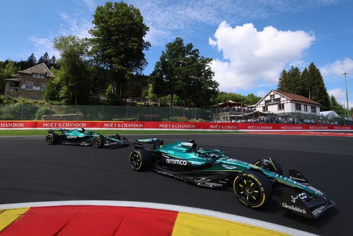 Lance Stroll, Aston Martin Racing, Fernando Alonso, Aston Martin Racing