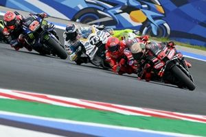 Marco Bezzecchi, Aprilia Racing, Alex Marquez, Gresini Racing, Marc Marquez, Ducati Team