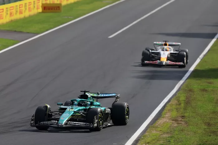 Lance Stroll, Aston Martin Racing, Isack Hadjar, Racing Bulls Team