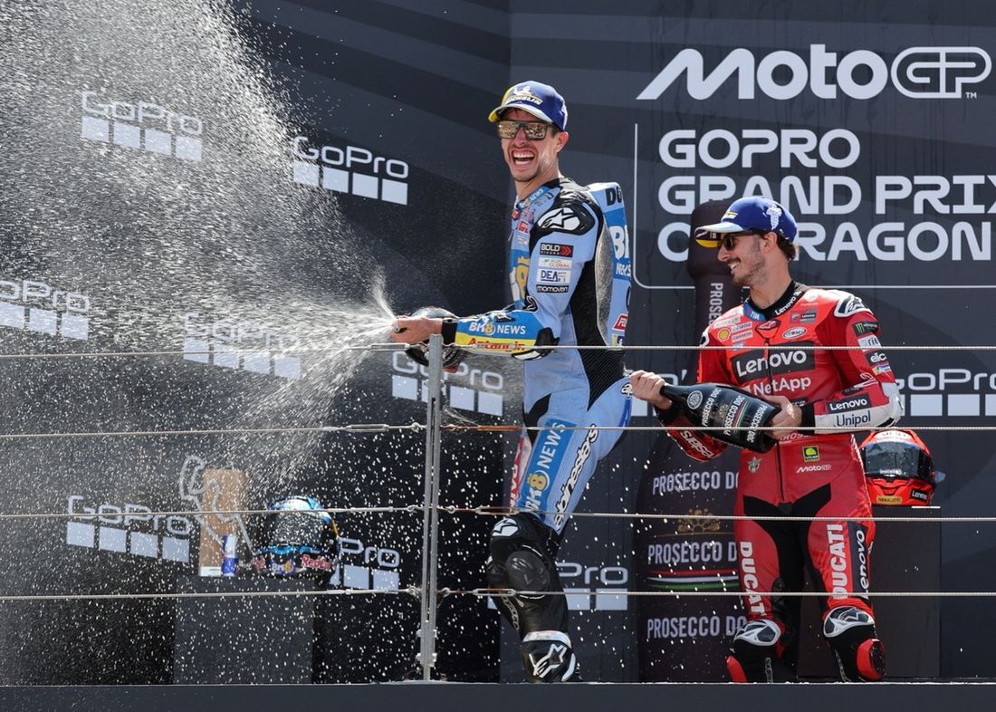 Francesco Bagnaia, Ducati Team, Alex Marquez, Gresini Racing
