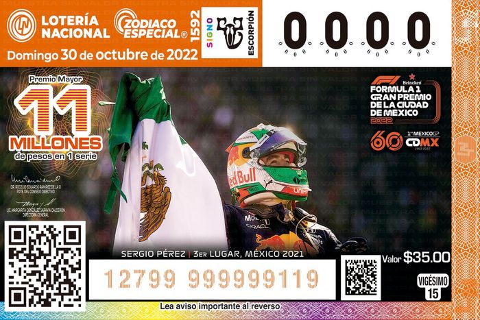 Loteria de México Zodiaco Especial 60 años F1