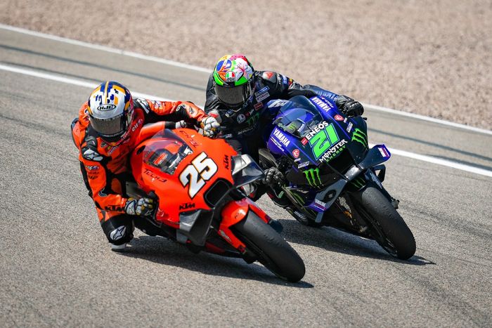Franco Morbidelli, Yamaha Factory Racing, Raul Fernandez, KTM Tech3