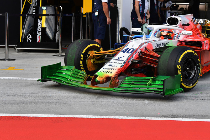 Роберт Кубіца, Williams FW41 із аерофарбою по всій машині