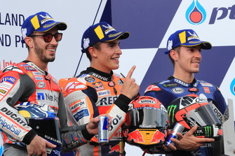 Podium: 1. Marc Marquez, 2. Andrea Dovizioso, 3. Maverick Viñales