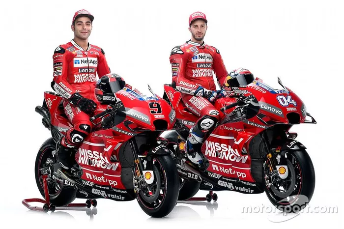 Andrea Dovizioso e Danilo Petrucci, Ducati Team