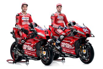 Andrea Dovizioso et Danilo Petrucci, Ducati Team