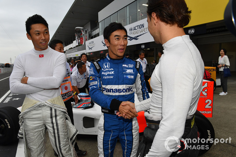Kazuki Nakajima, Takuma Sato és Felipe Massa
