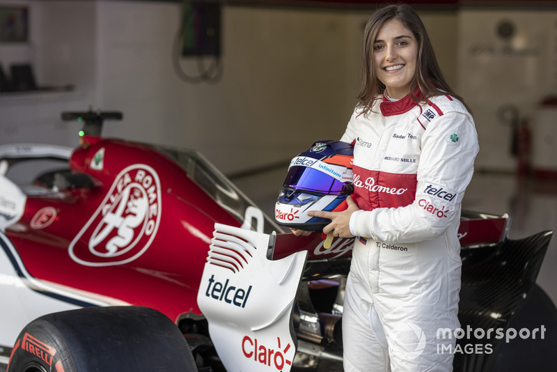 Tatiana Calderón, pilote de développement Sauber