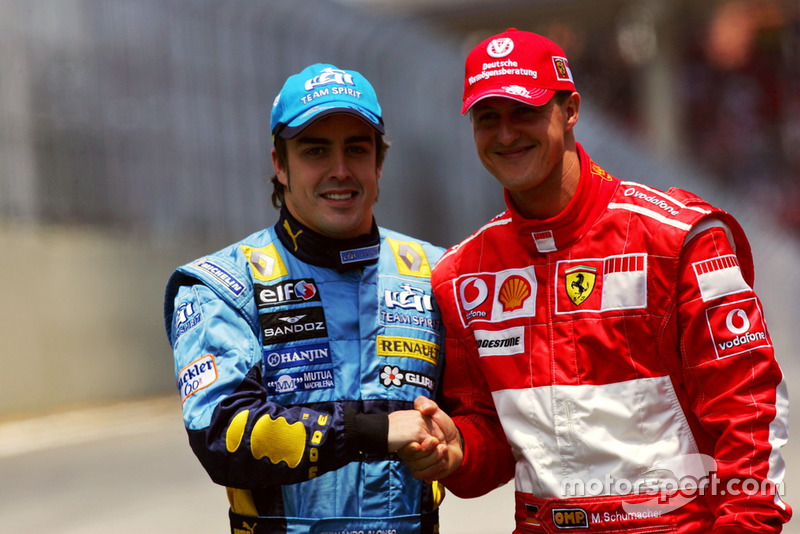 Fernando Alonso, Michael Schumacher