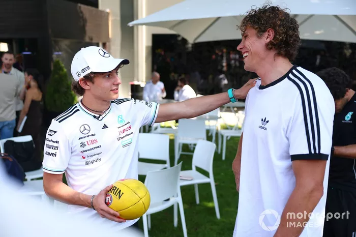 Andrea Kimi Antonelli, Mercedes with Charlie Curnow