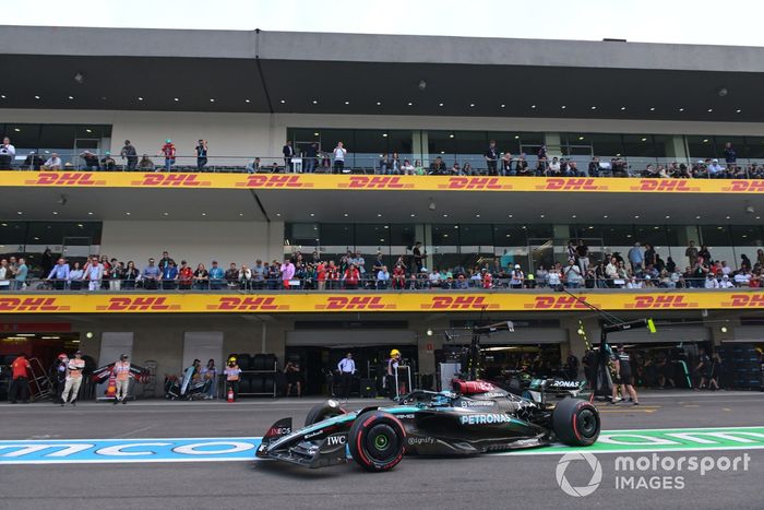 George Russell, Mercedes F1 W15