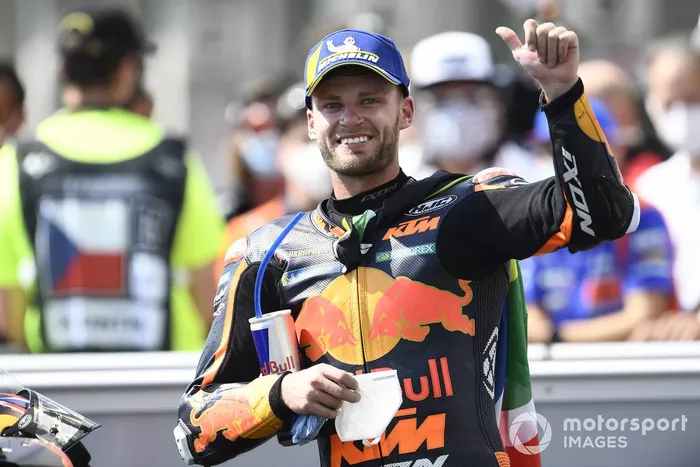 Ganador de la carrera Brad Binder, Red Bull KTM Factory Racing