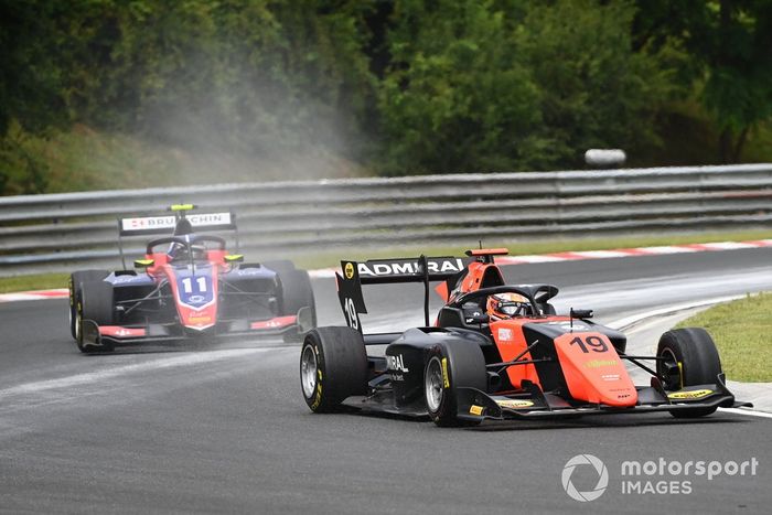 Lukas Dunner, MP Motorsport y Devlin DeFrancesco, Trident 