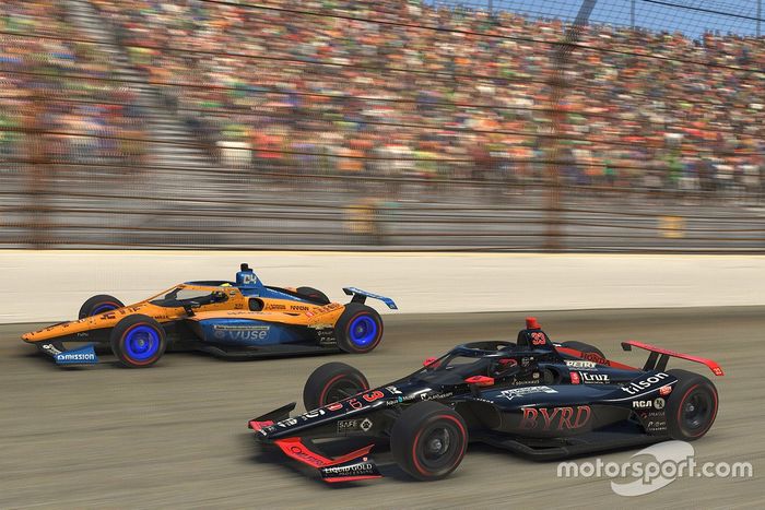 Lando Norris, Arrow McLaren SP y James Davison, BYRD / Petry / Hayward / Belardi