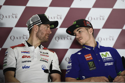 Cal Crutchlow, Team LCR Honda, Maverick Maverick Viñales, Yamaha Factory Racing