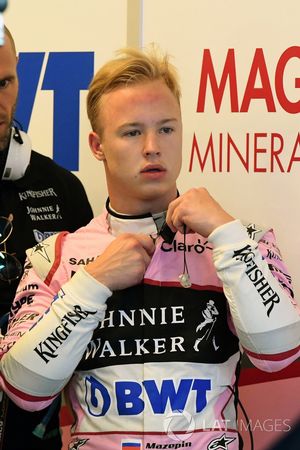 Nikita Mazepin, Sahara Force India VJM10