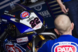 La moto d'Alex Lowes, Pata Yamaha