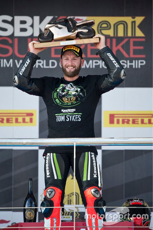 Tom Sykes, Kawasaki Racing, ganador Jerez, 2013