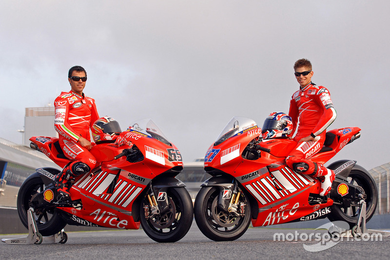 Ducati Desmosedici 2007 - Loris Capirossi e Casey Stoner