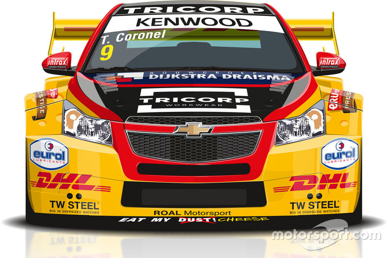 Tom Coronel, Chevrolet RML Cruze TC1 livery