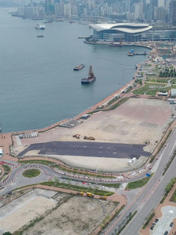 ePrix di Hong Kong, i lavori della pit-lane