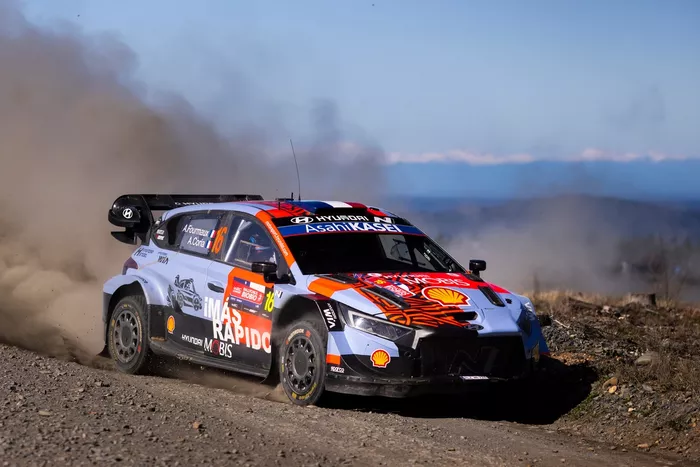 Adrien Fourmaux, Alexandre Coria, Hyundai Shell Mobis World Rally Team Hyundai i20 N Rally1