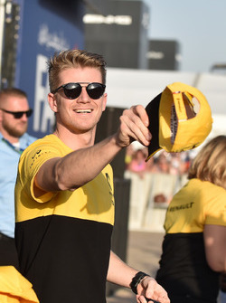 Nico Hulkenberg, Renault Sport F1 Team y un fans