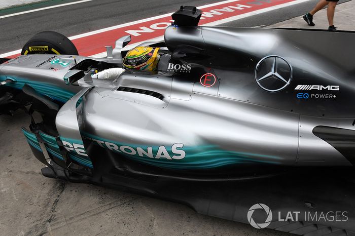 Lewis Hamilton, Mercedes-Benz F1 W08