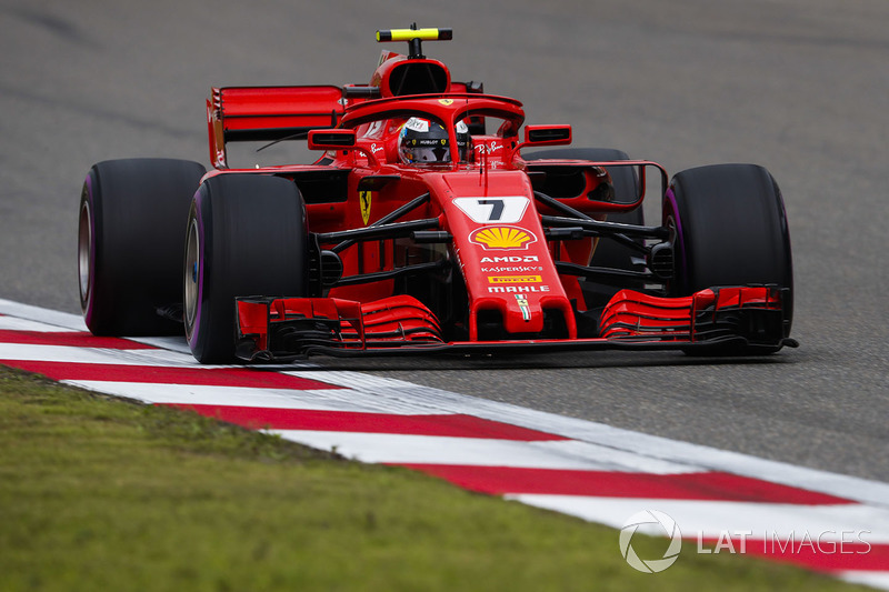 2: Kimi Raikkonen, Ferrari SF71H, 1'31.182