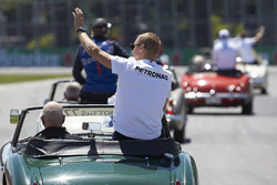 Valtteri Bottas, Mercedes AMG F1, in the divers parade