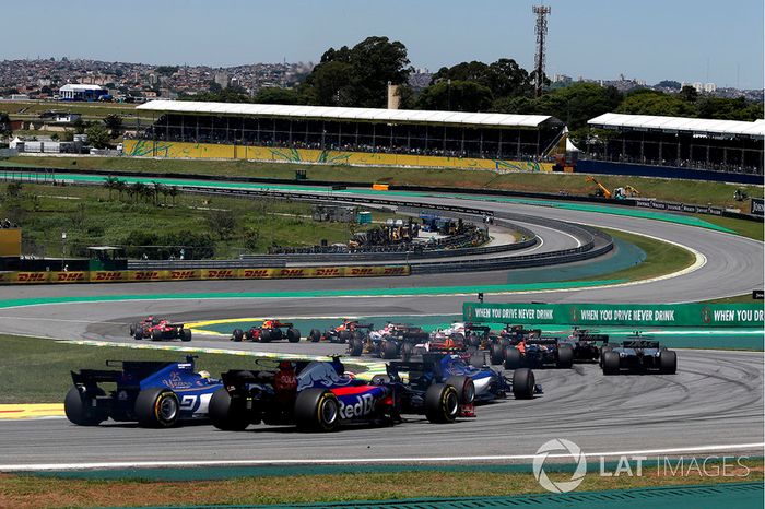 Sebastian Vettel, Ferrari SF70H líder l inicio