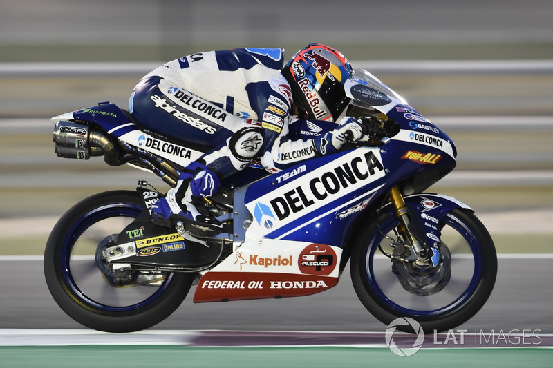 Moto3 Qatar: Kualifikasi 2, finis 1