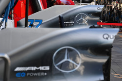 Аеродинамічні елементи Mercedes-AMG F1 W09