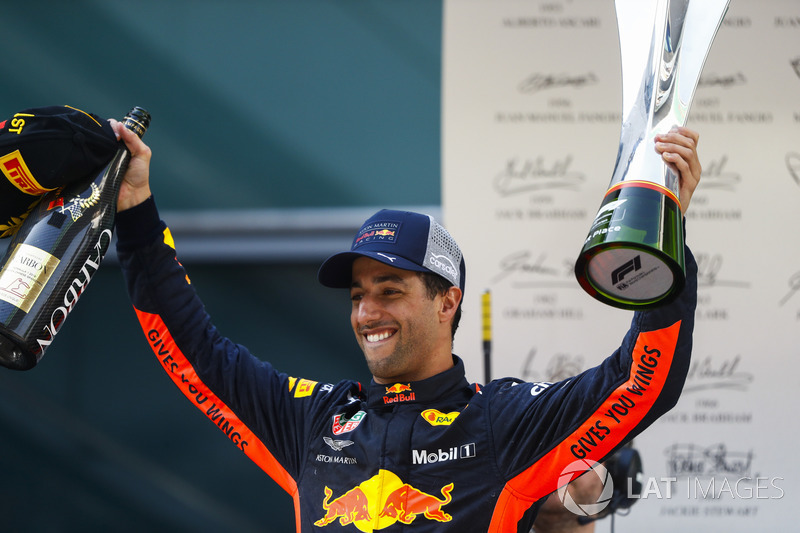 Ganador, Daniel Ricciardo, Red Bull Racing