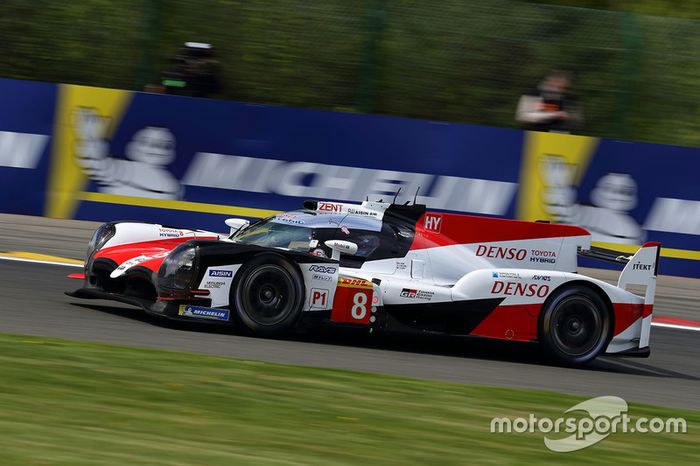 #8 Toyota Gazoo Racing Toyota TS050: Sébastien Buemi, Kazuki Nakajima, Fernando Alonso