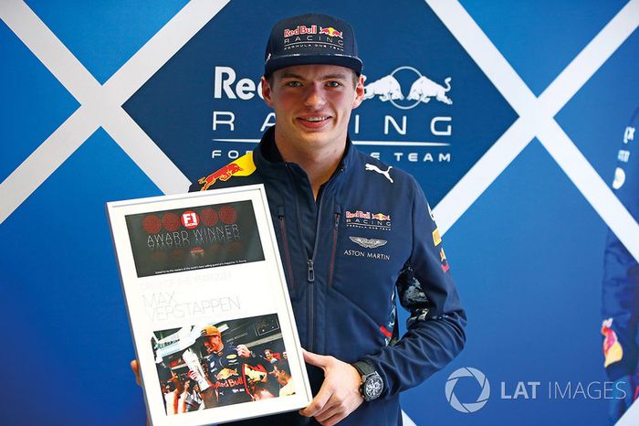 Max Verstappen, Red Bull Racing, piloto del año 2017