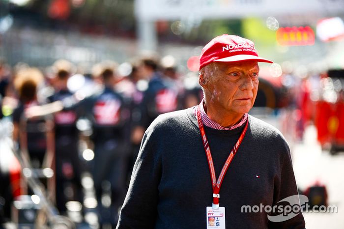 Niki Lauda, presidente no ejecutiva de Mercedes AMG