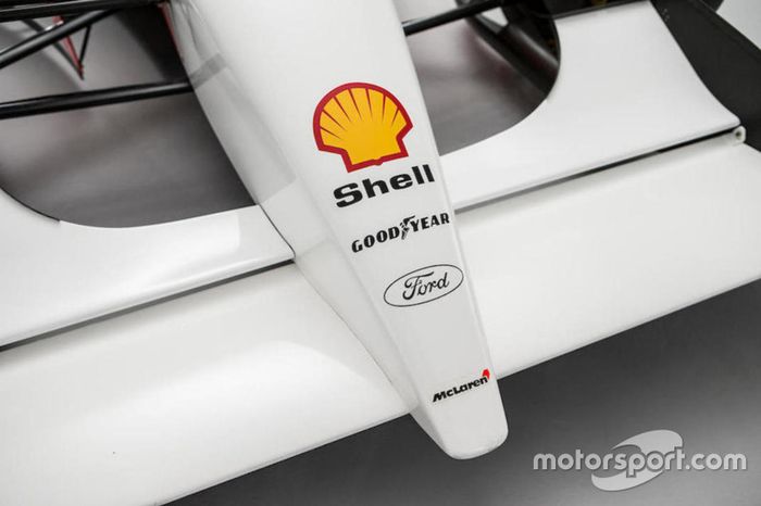 El McLaren-Cosworth Ford MP4/8A de Ayrton Senna