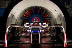 La Mahindra de Formule E dans la soufflerie Pininfarina