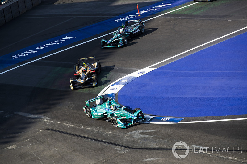 Antonio Felix da Costa, Andretti Formula E Team, Jean-Eric Vergne, Techeetah, Nelson Piquet Jr., Jaguar Racing